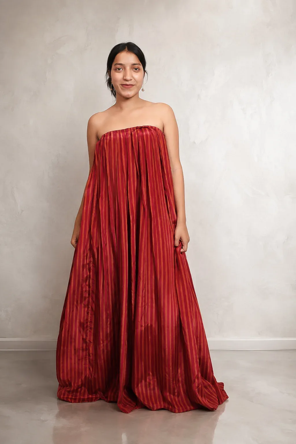 Ember Sunset Strapless Maxi Dress — view 3