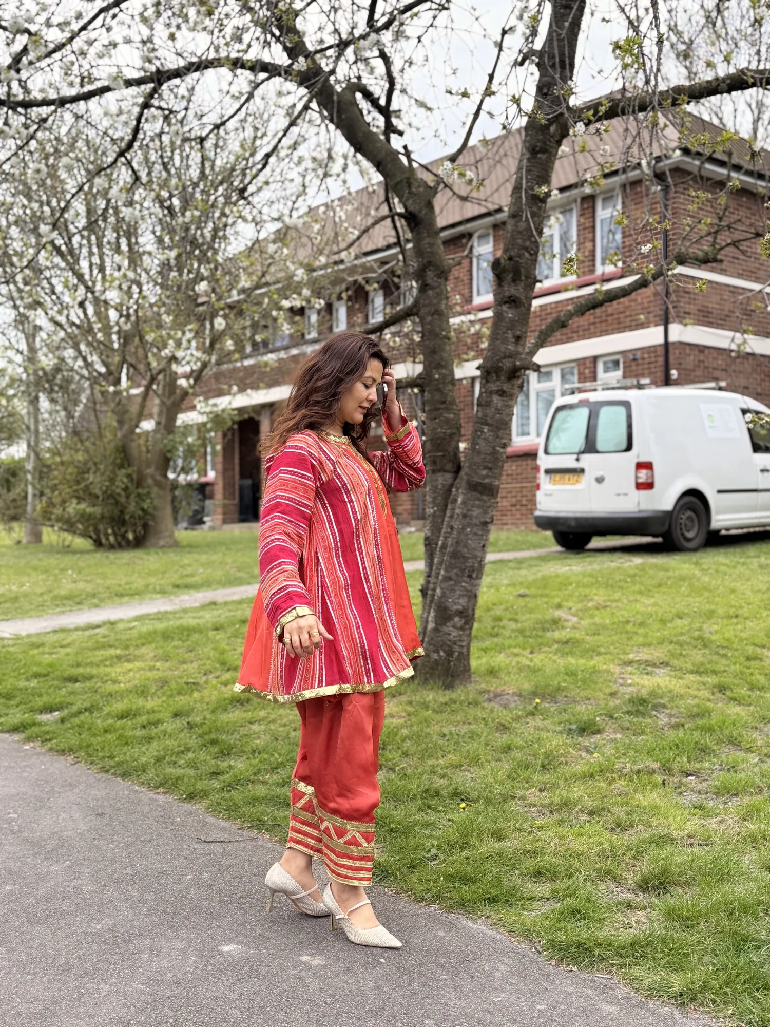 Rani Red Suit — view 7