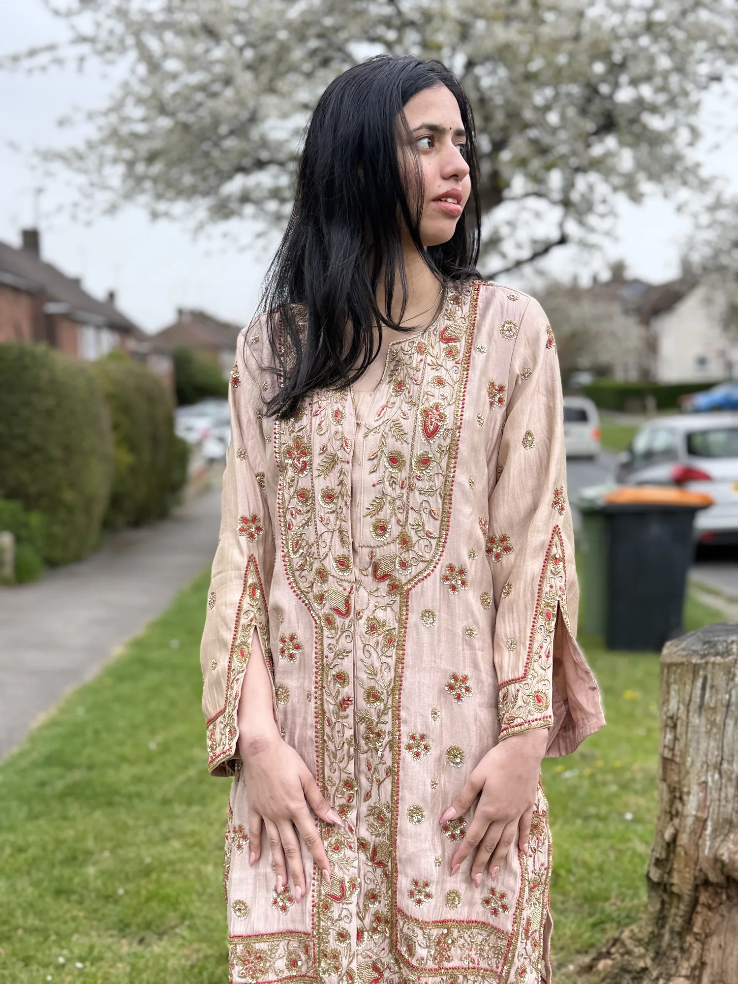 Classic Handwork Ethnic Kurta — view 4