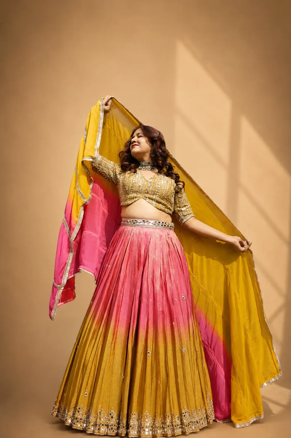 Rangrez Ombre Festive Lehenga Set