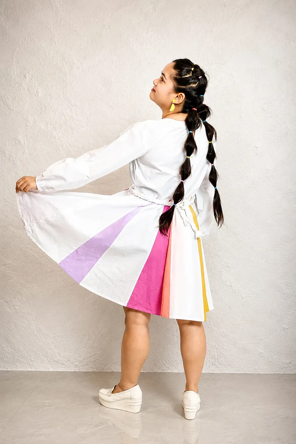 Rainbow Breeze Flared Dress — view 2