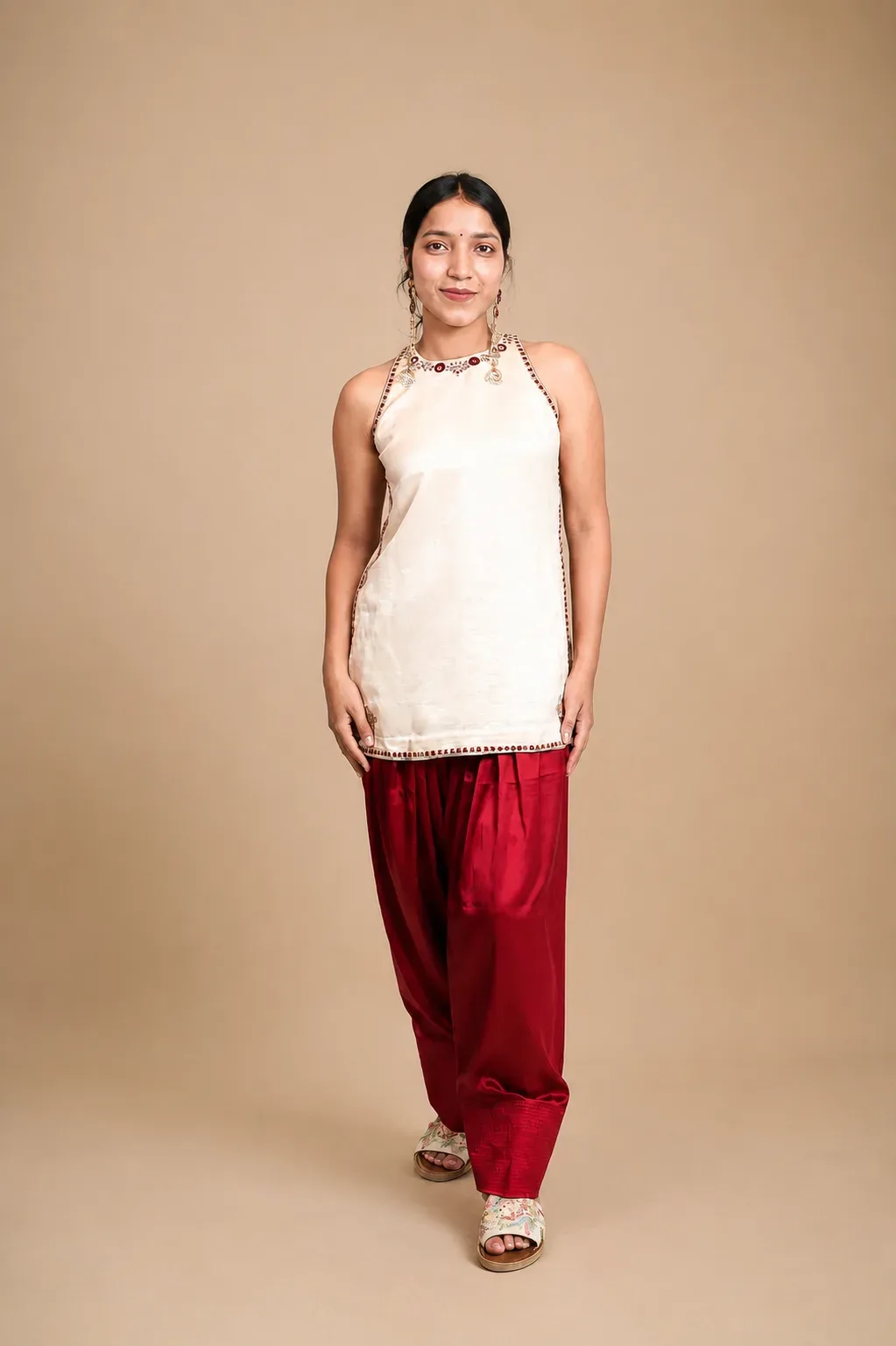 Ivory Mirror Grace Kurta Set