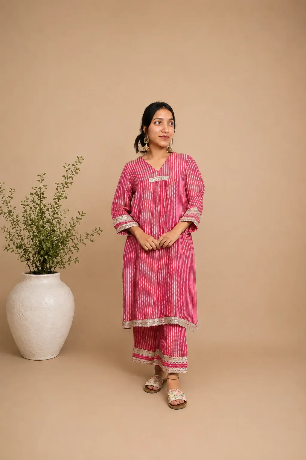 Gulabi Grace Ethnic Co-ord Set