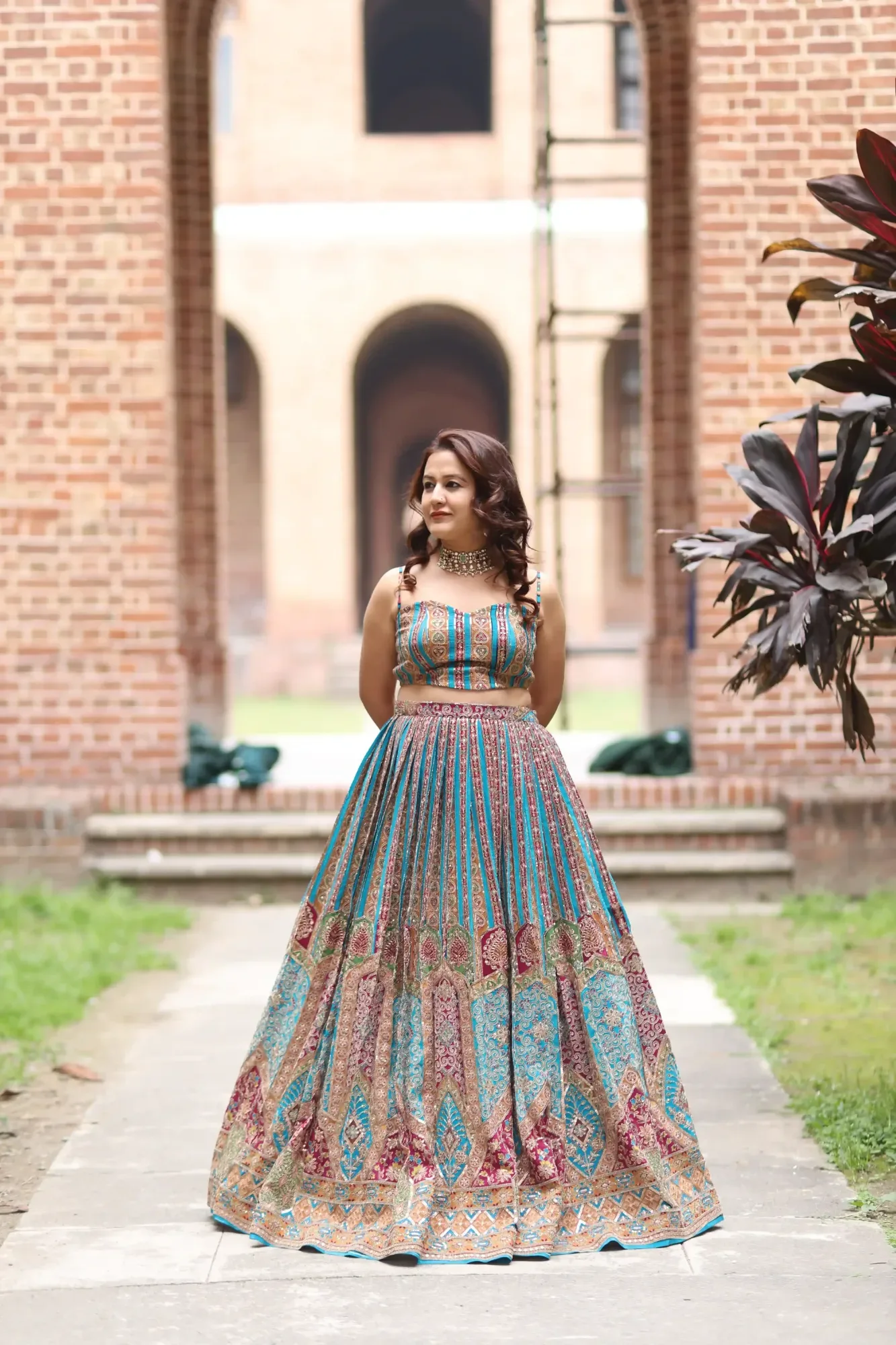 Gulrang Festive Lehenga Set — view 5