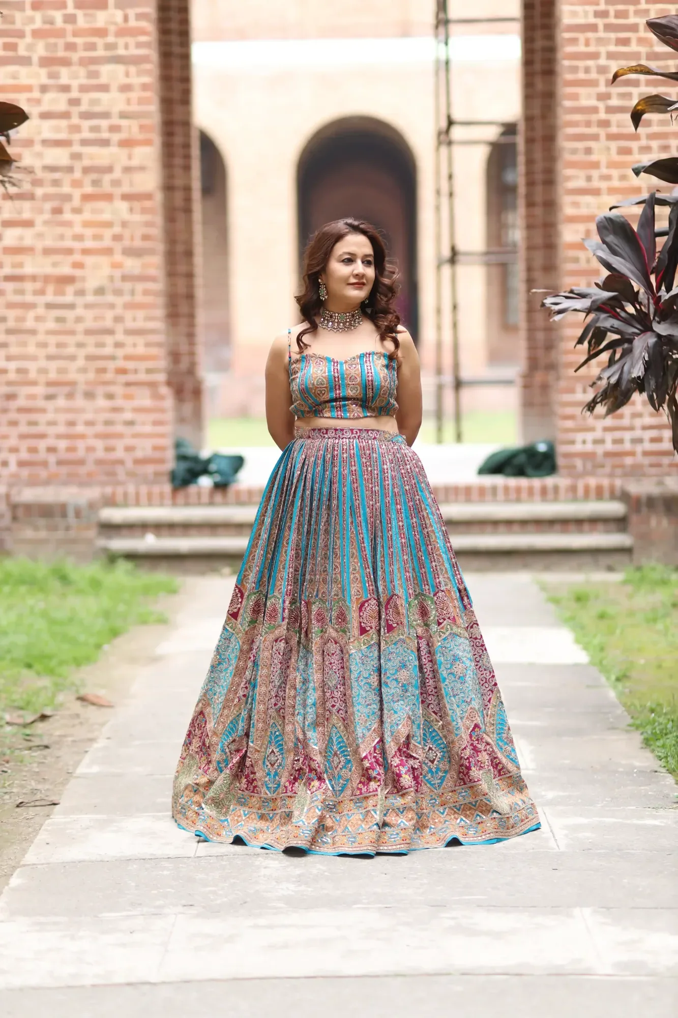 Gulrang Festive Lehenga Set — view 3