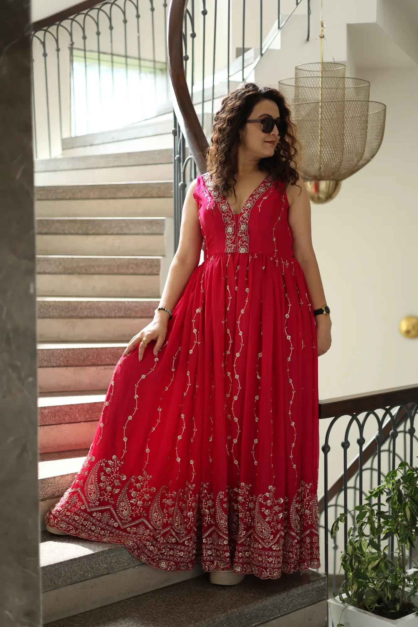 Crimson Pink Jumpsuit