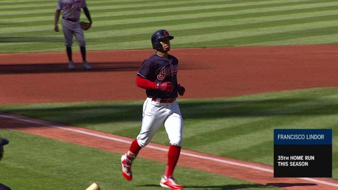 Lindor pega HR solitario