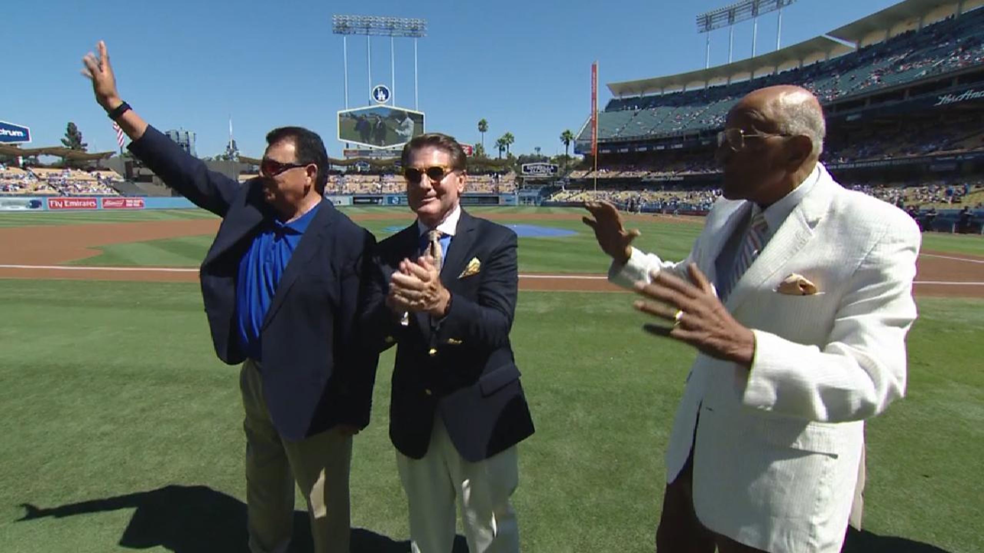 Dodger Legend Ceremony