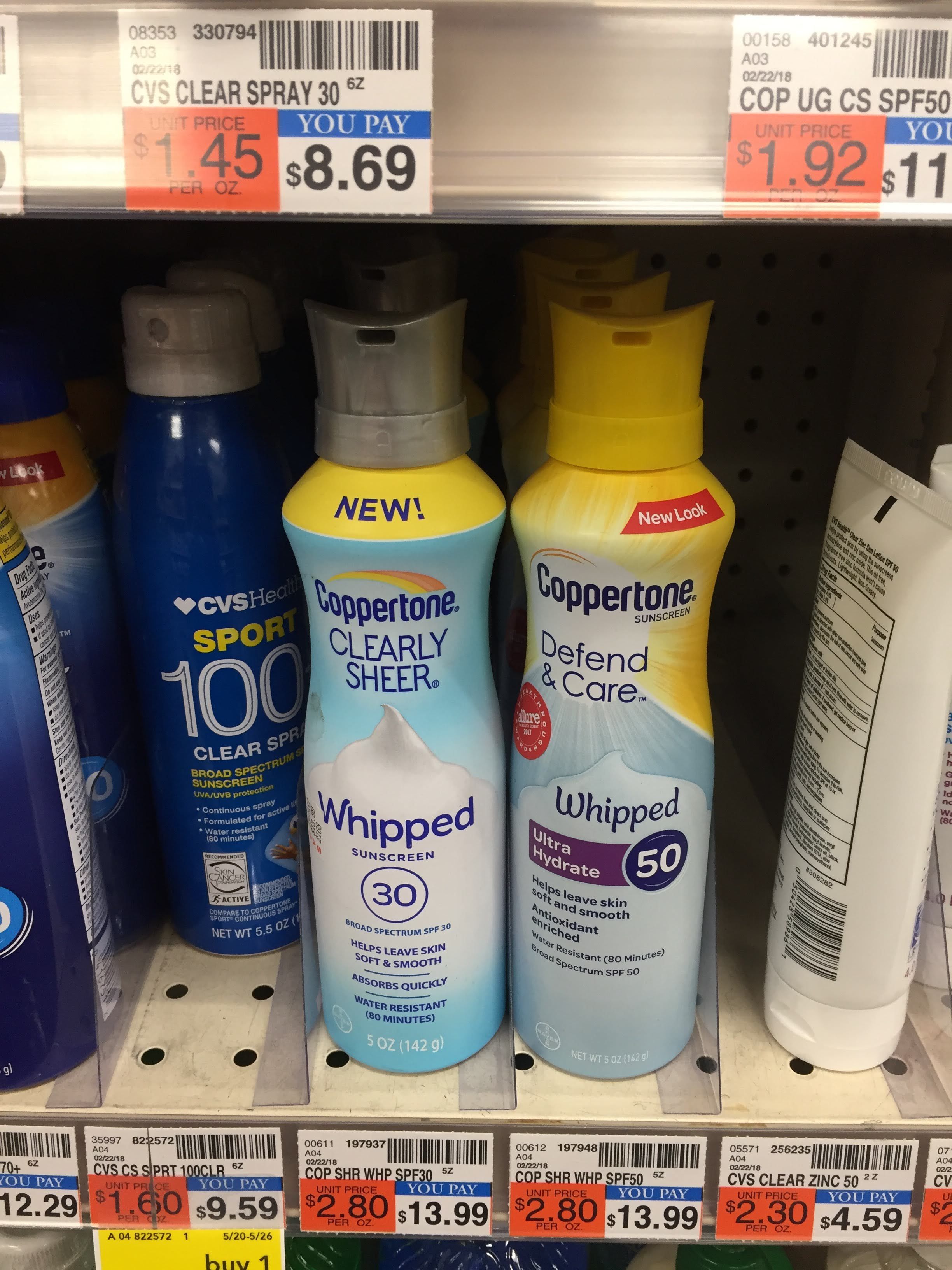 coppertone whipped sunscreen review