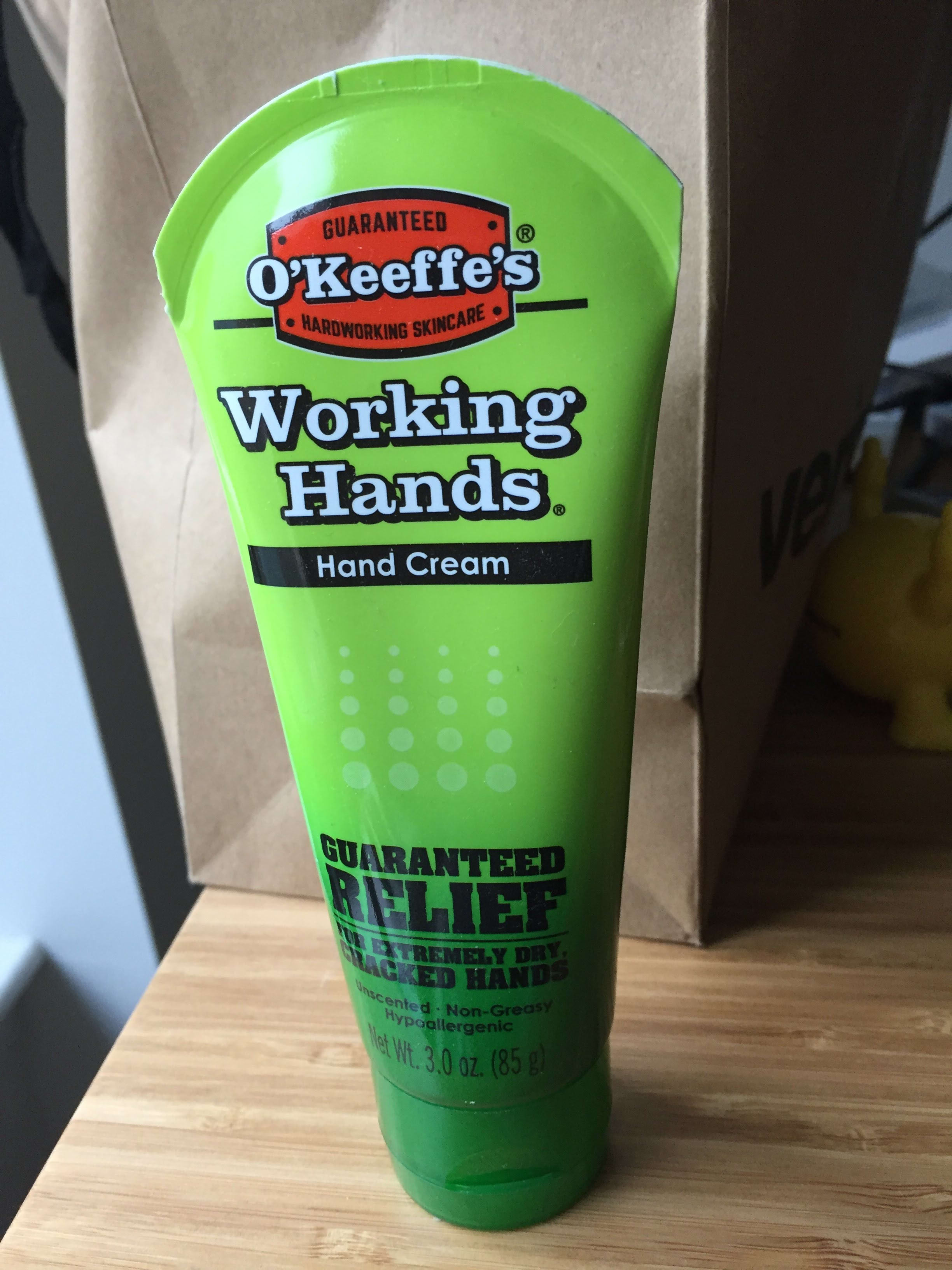 O’Keeffe’s Working Hands Hand Cream review