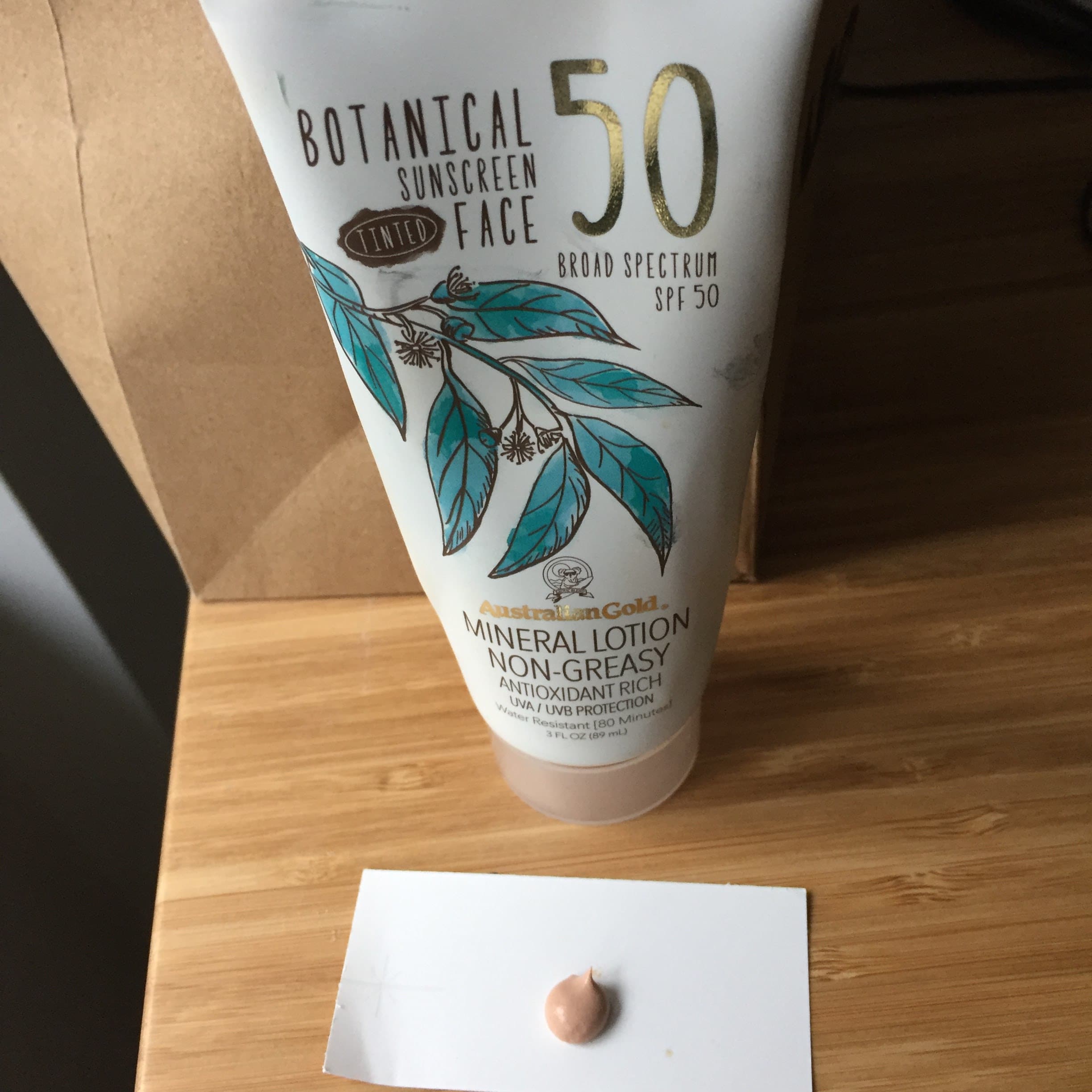 australian gold tinted sunscreen review