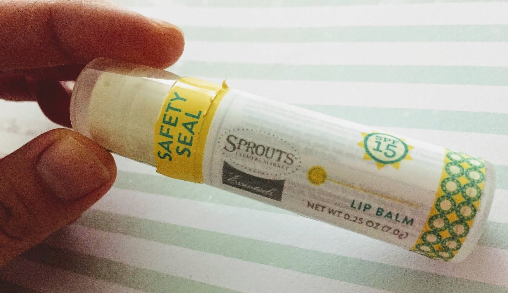 Best zinc oxidebased sunscreen lip balms Burt's Bees vs. Sprouts