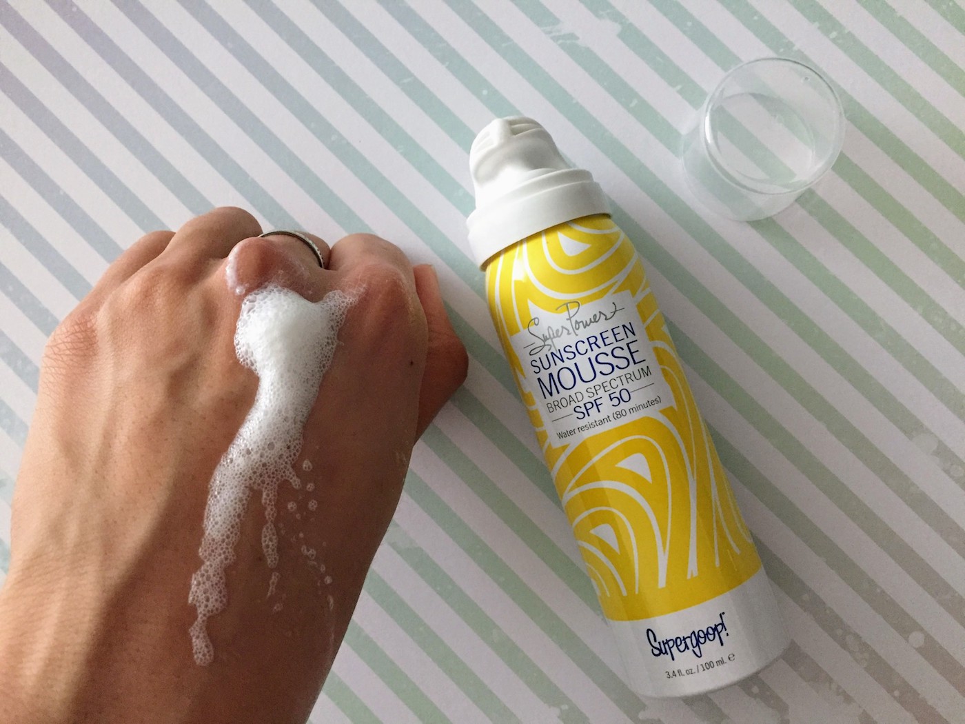 supergoop super power mousse