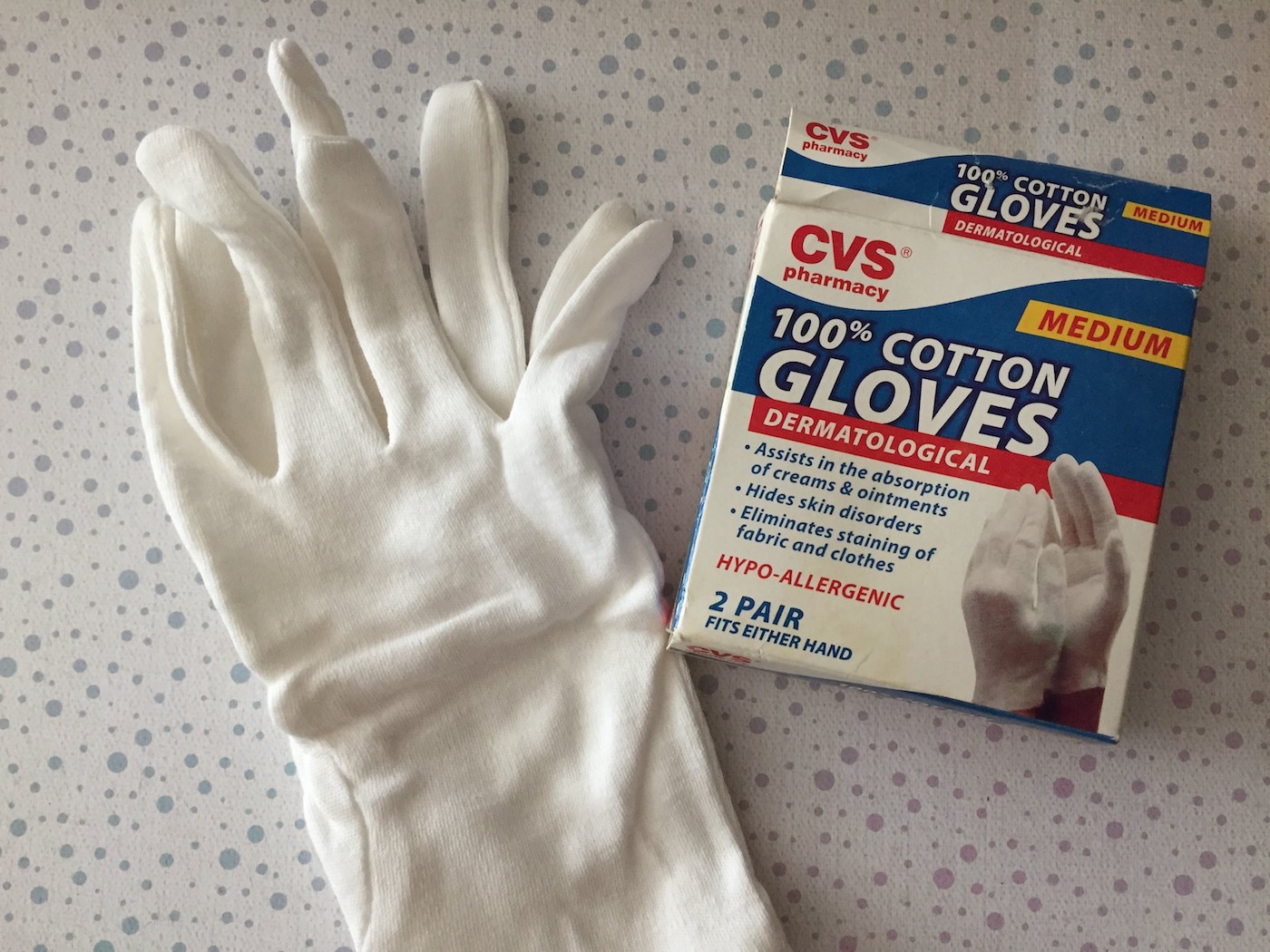 best products hand eczema white cotton gloves