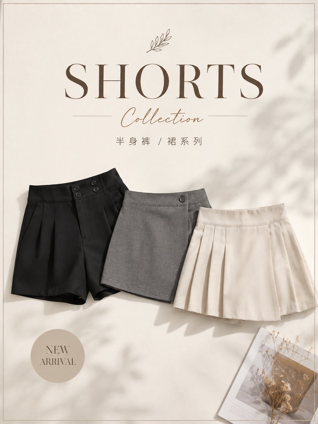 Skort 短裤/裤裙