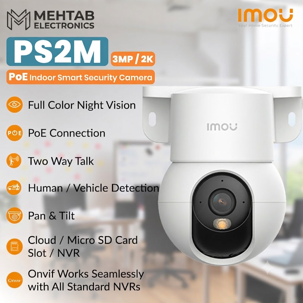 IMOU POE INDOOR PS2M 2K 3MP PS2MP-3R1