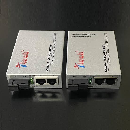 ITECH FIBER MEDIA CONVERTER M1000G-AB GIGA