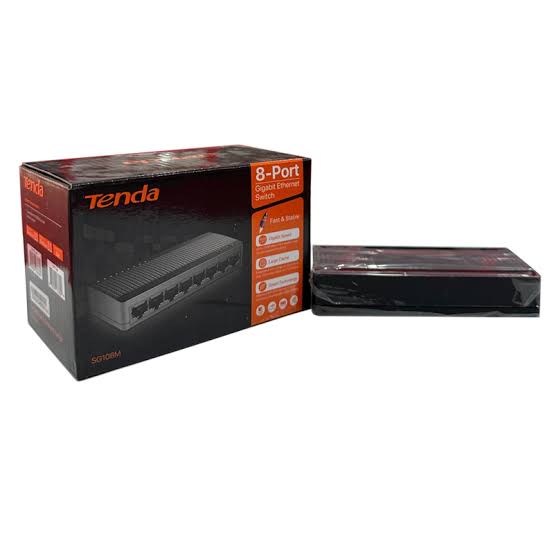 TENDA ETHERNET SWITCH 8 PORT GIGABIT SG108M