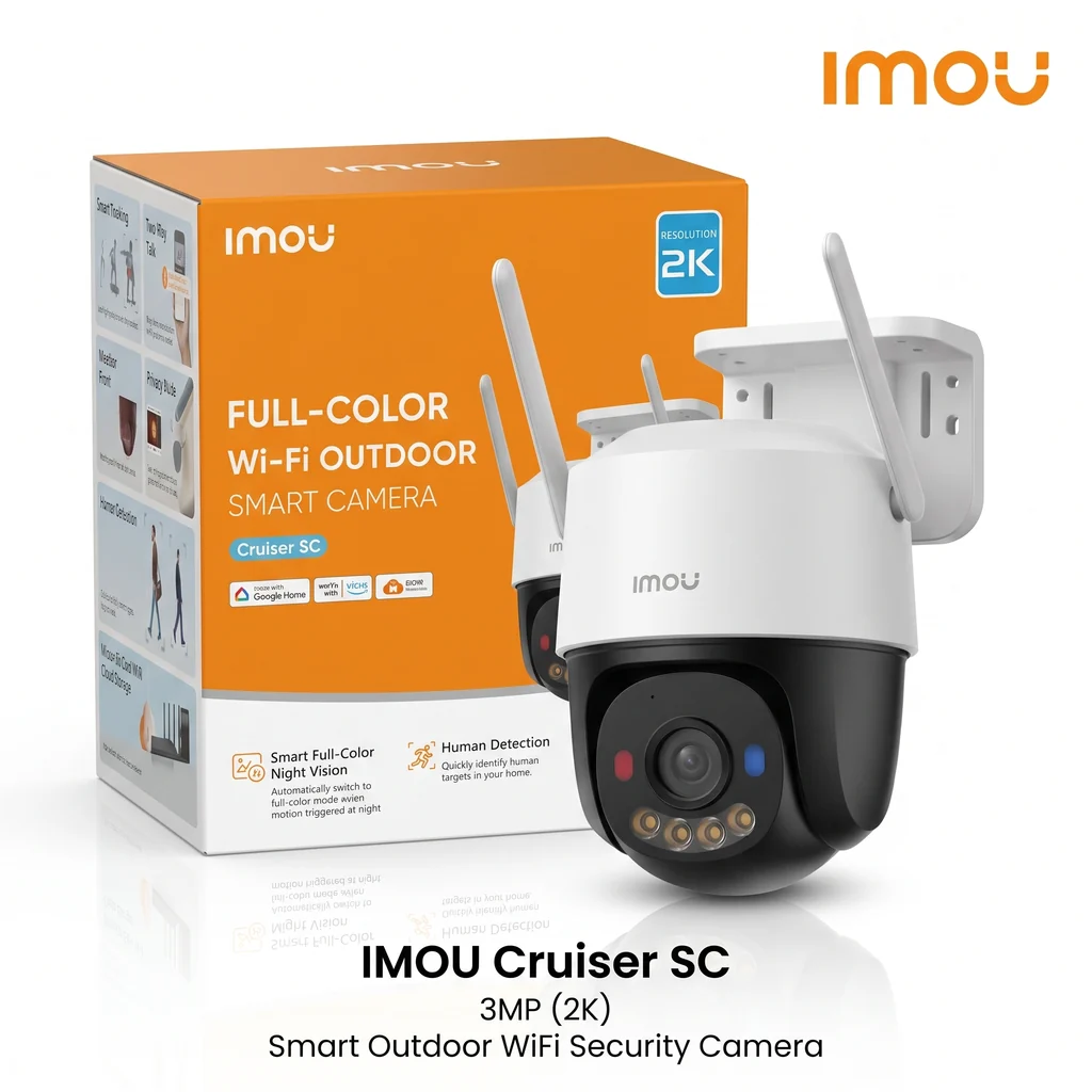 IMOU WIFI CAMERA cruiser sc 2k k7fp-3v0w
