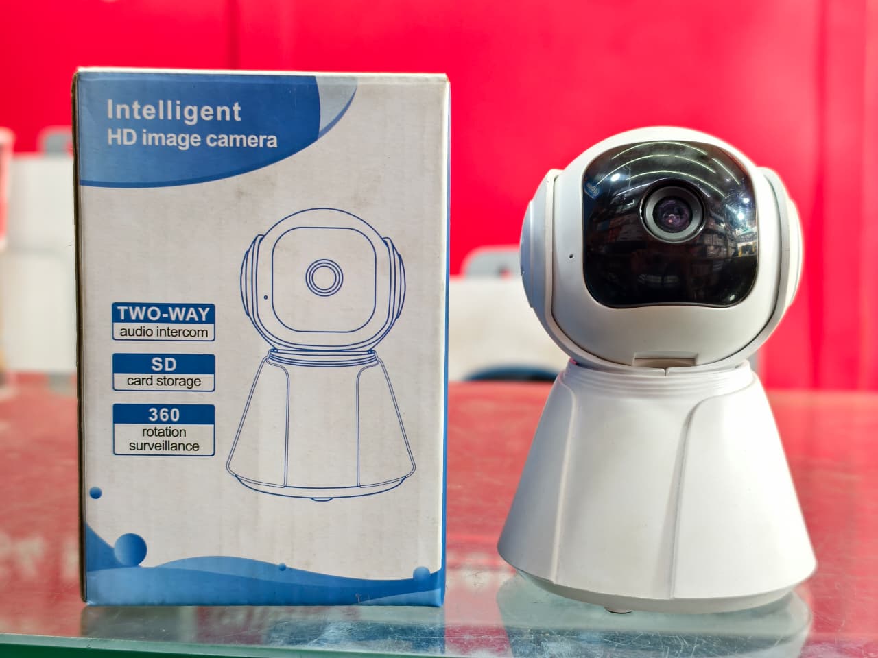 V380 PRO WIFI CAMERA INDOOR PT RECHARGEABLE