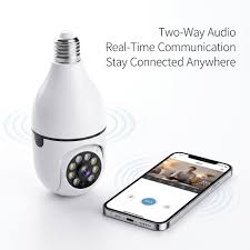 V380 PRO WIFI CAMERA BULB SINGLE LEN