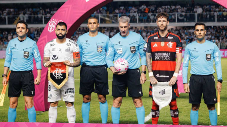 Flamengo critica arbitragem de Daronco após empate com Santos e cita o Palmeiras
