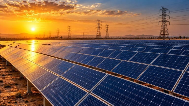 Índia desperdiça energia solar por falhas na rede em meio a demanda recorde