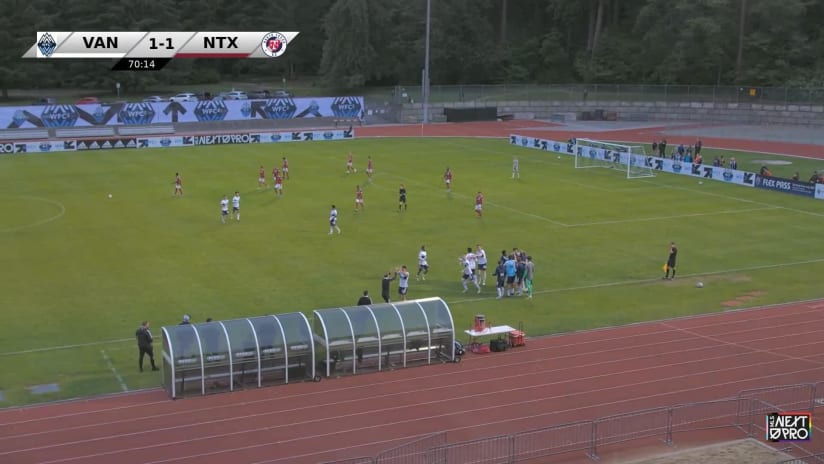 GOAL: Theo Collomb, Whitecaps FC 2 - 71st minute