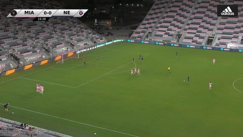 GOAL: Shanyder Borgelin, Inter Miami CF II - 17th minute