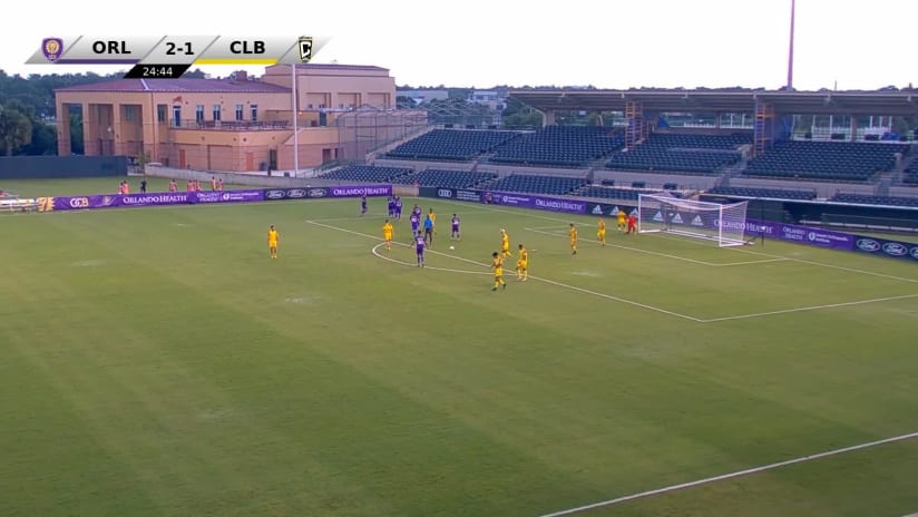 PK GOAL: Neicer Acosta, Orlando City B - 25th minute