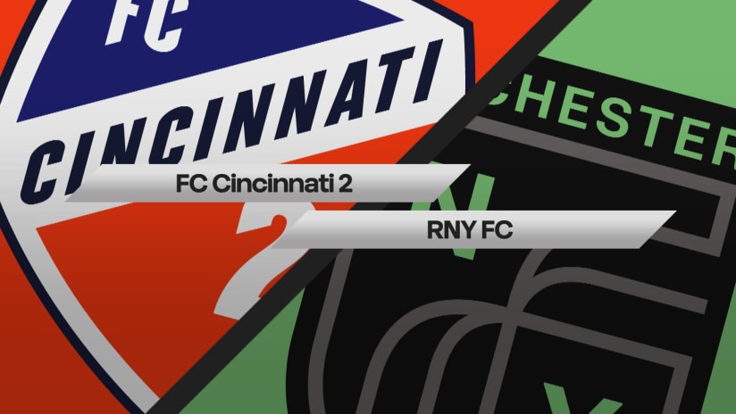 HIGHLIGHTS: FC Cincinnati 2 vs. RNY FC | May 08, 2022