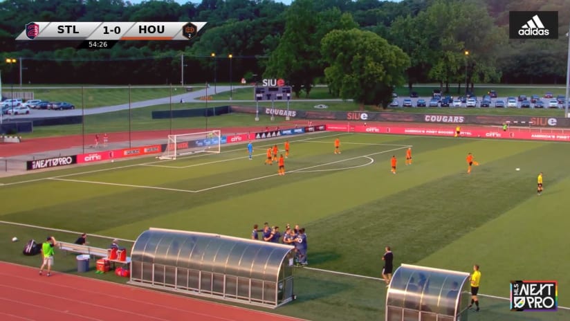 GOAL: Celio Antonio Pompeu Pinheiro Martins, St Louis CITY2 - 55th minute