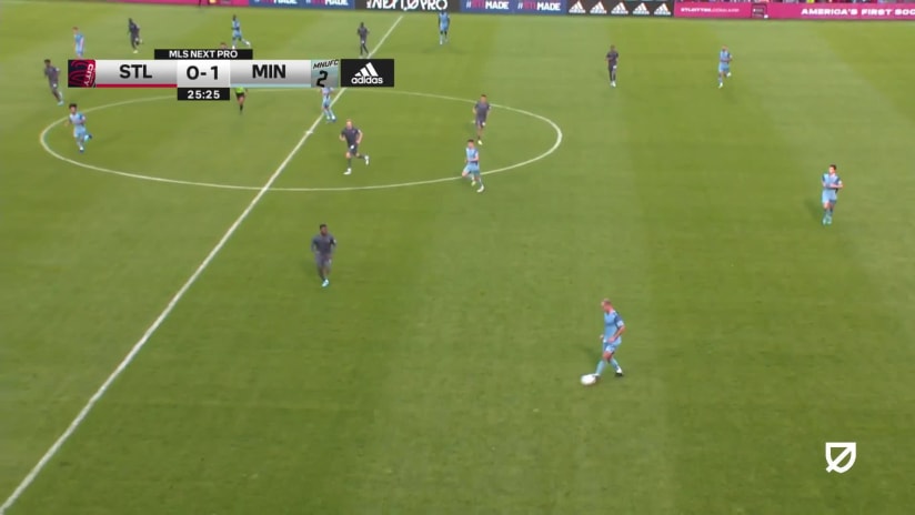 GOAL: Aziel Jackson, MNUFC2 - 26th minute