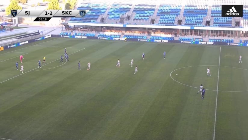 GOAL: Rodolfo Castro, Earthquakes II - 67th minute