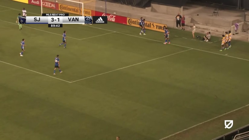 GOAL: Joaquin Eisenberg, Earthquakes II - 90th minute