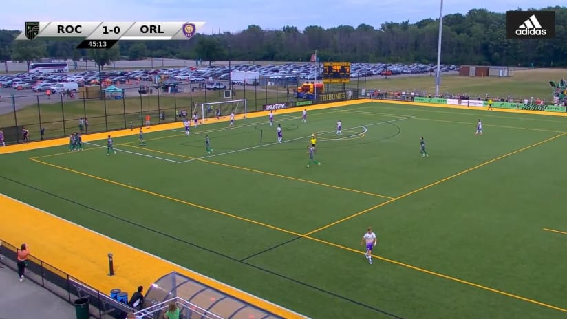 GOAL: Gibran Rayo, RNY FC - 46th minute