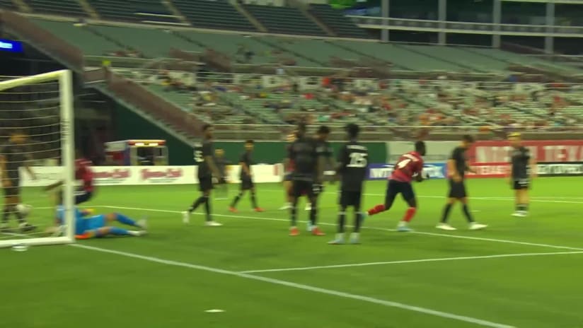 GOAL: José Mulato, North Texas SC - 36th minute