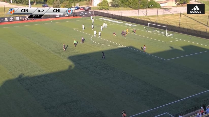 GOAL: Josh Penn, Chicago Fire FC II - 64th minute