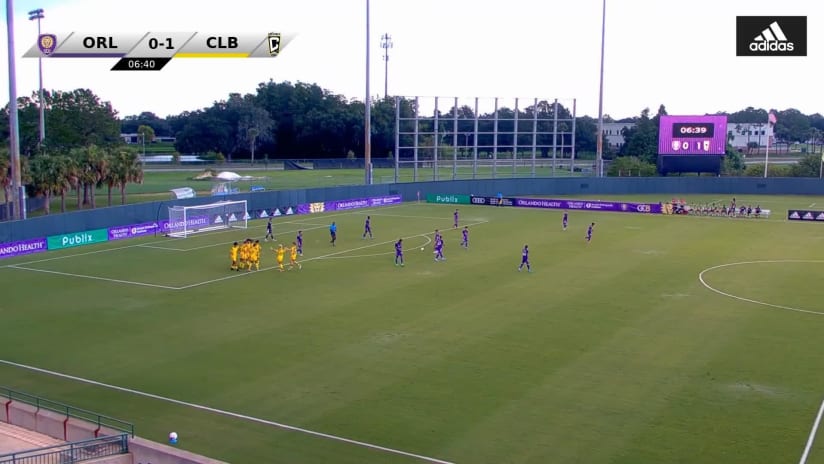 PK GOAL: Isaiah Parente, Columbus Crew 2 - 7th minute