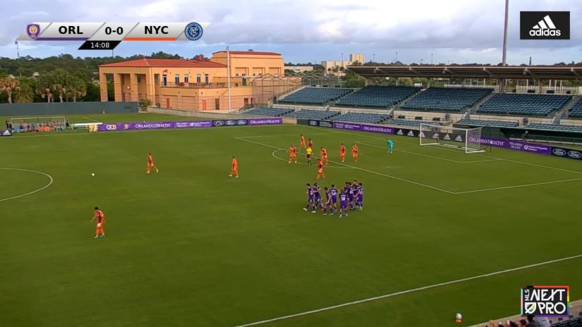 GOAL: Jack Lynn, Orlando City B - 14th minute