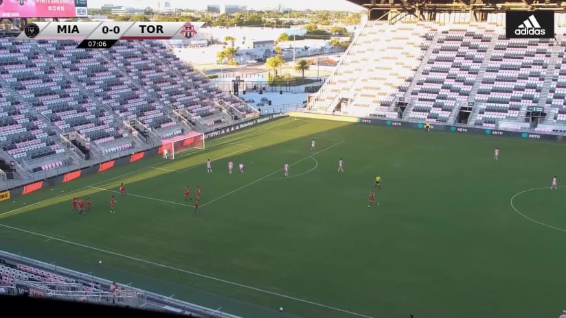 GOAL: Jordan Perruzza, TFC II - 7th minute