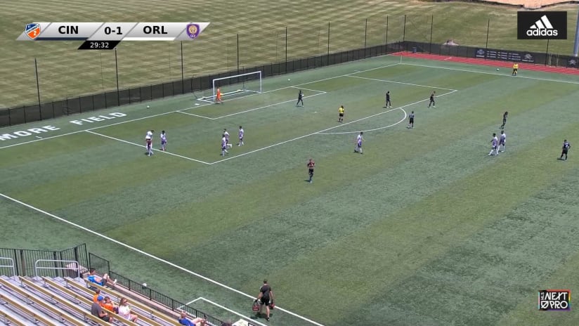 GOAL: Mauro Bravo, Orlando City B - 30th minute