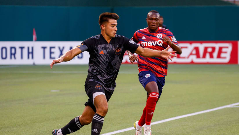 Houston Dynamo 2 prevail 5-4 over in-state rivals North Texas SC in shootout