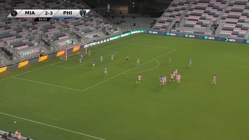 Borgelin gets the brace late in the game to send Inter Miami CF II to a shootout