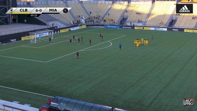 GOAL: Justin Malou, Columbus Crew 2 - 70th minute