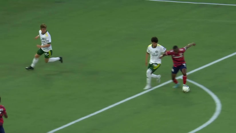 GOAL: José Mulato, North Texas SC - 12th minute