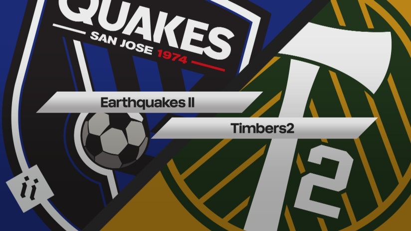 HIGHLIGHTS: Earthquakes II vs. Timbers2 | May 08, 2022