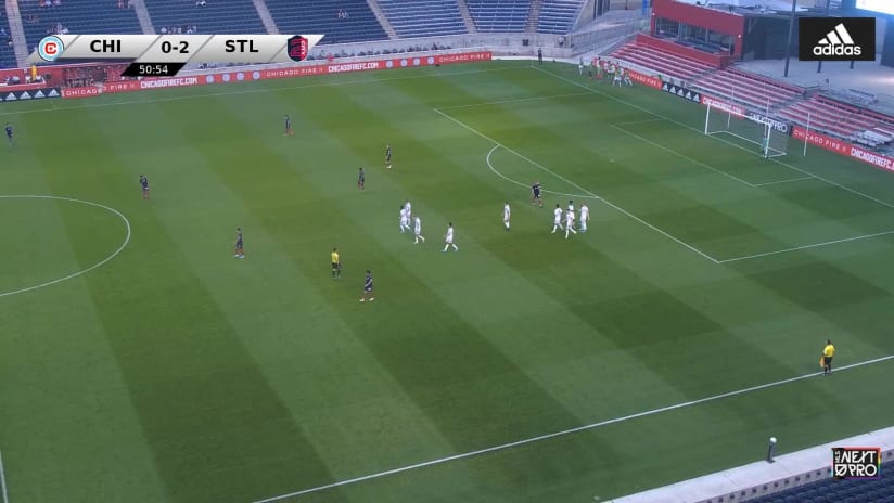 GOAL: Josh Dolling, St Louis CITY2 - 51st minute