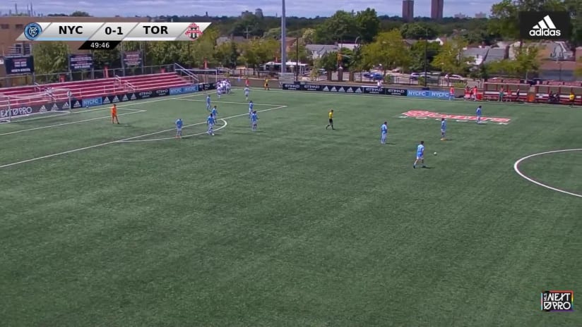 GOAL: Julian Altobelli, TFC II - 50th minute