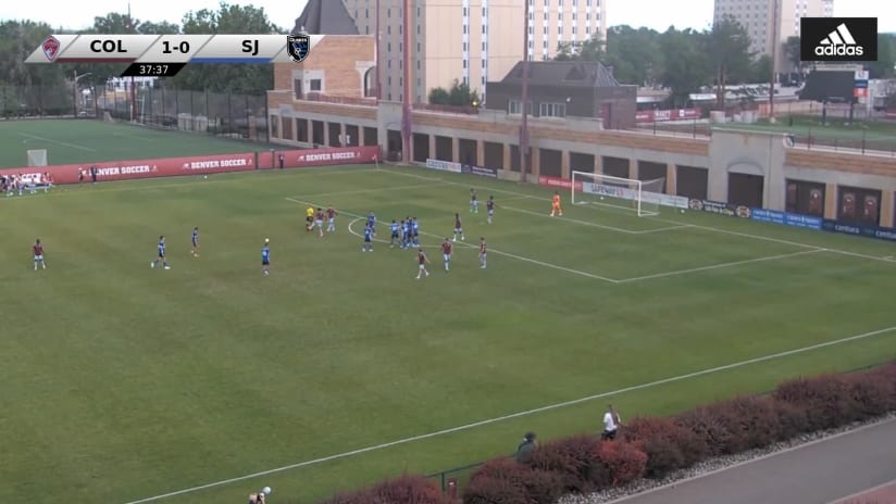 PK GOAL: Maximilian Arfsten, Earthquakes II - 38th minute